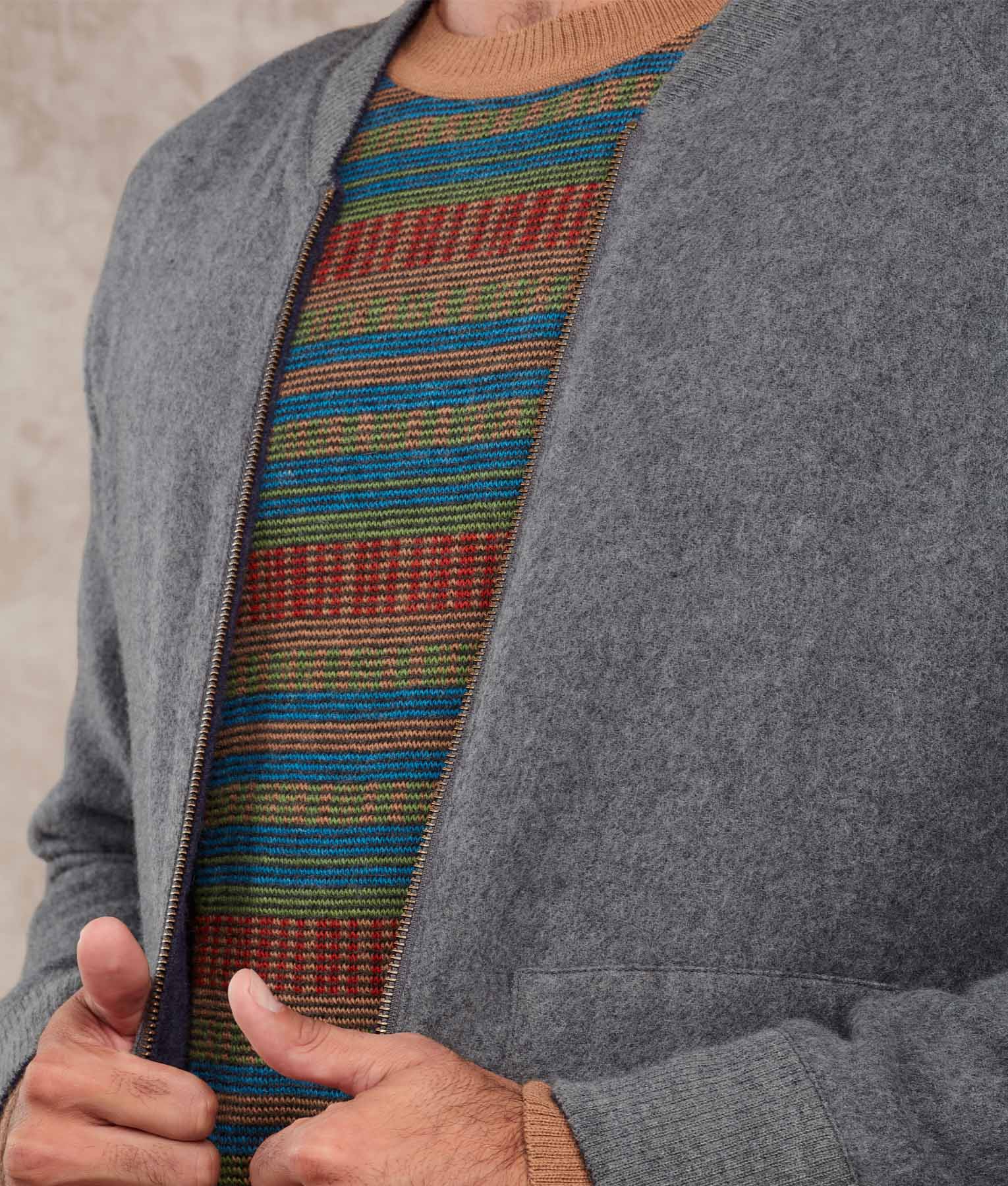 Casaca Bomber Doble Cara