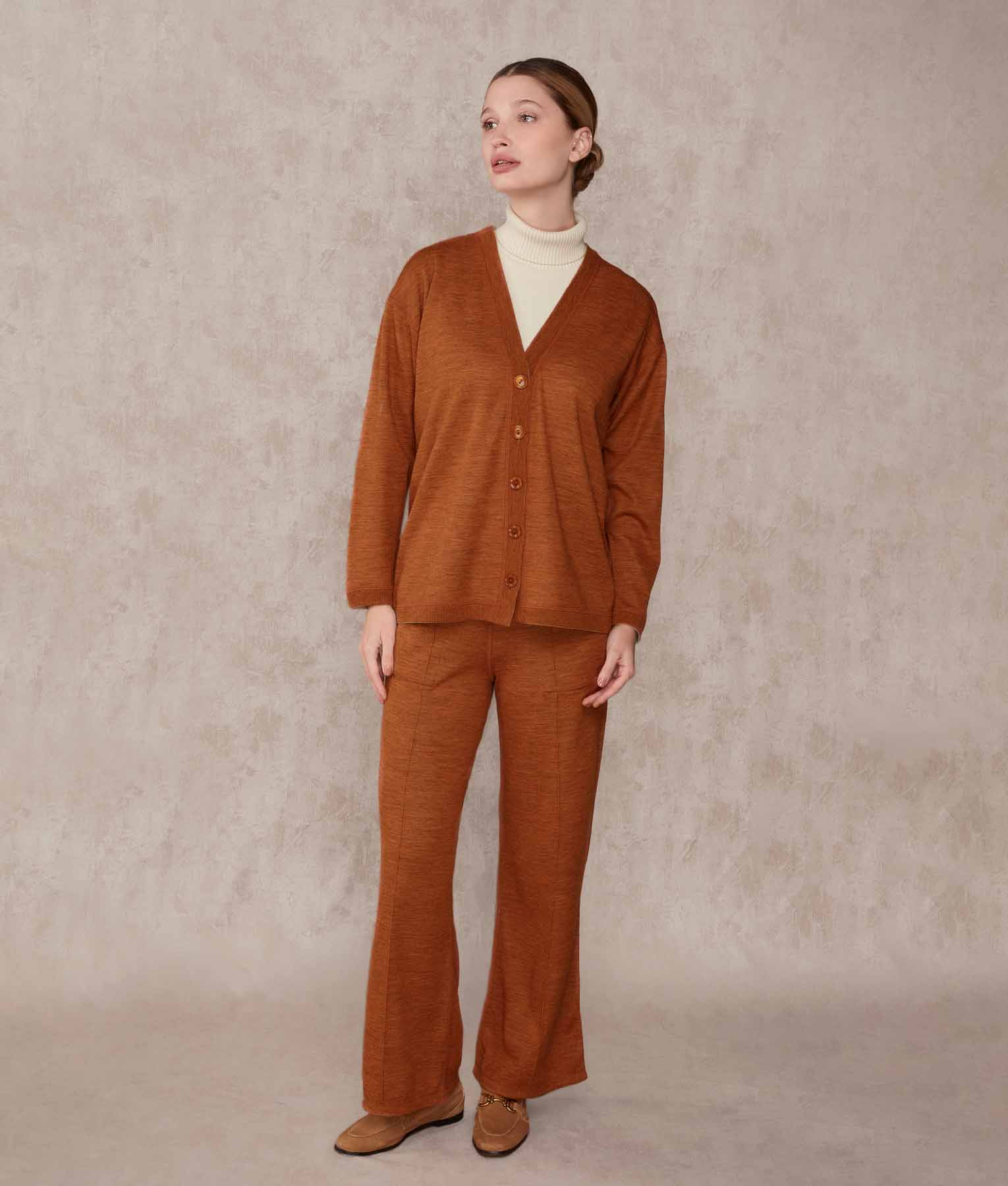 Cardigan Corto - Gris Mañana Y Otoñal