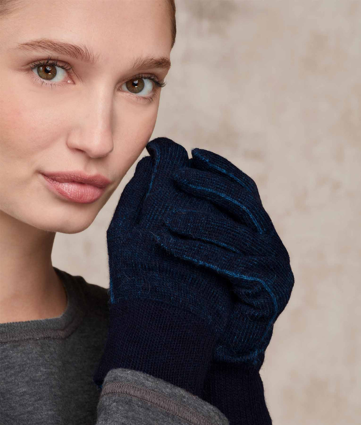 Guantes Reversibles Básicos - Azul marino y Azul victoria
