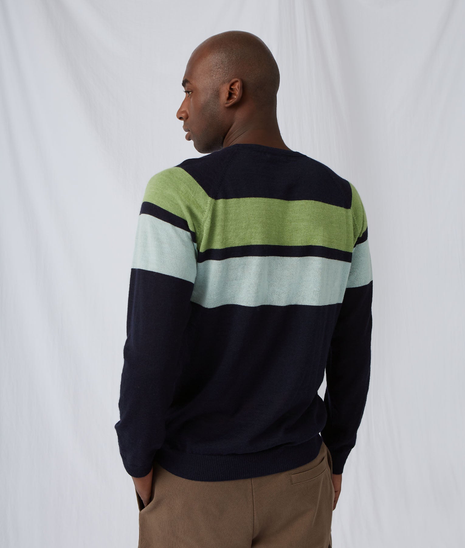 Chompa Men's Intarsia Cuello O