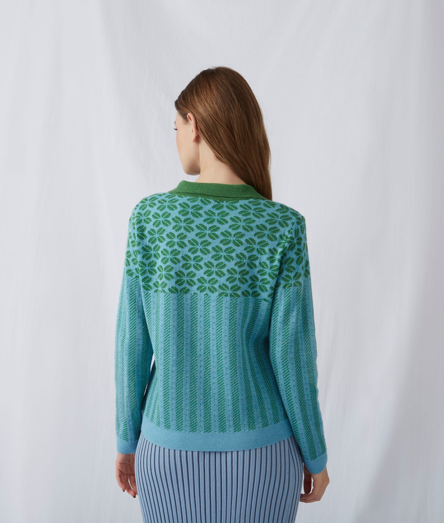 Chompa Flowers & Ribs Polo