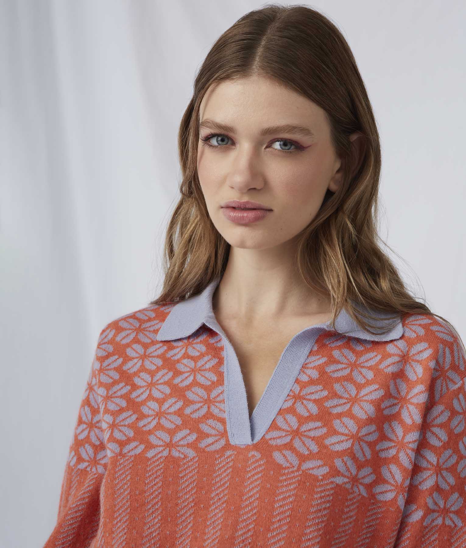 Chompa Flowers & Ribs Polo