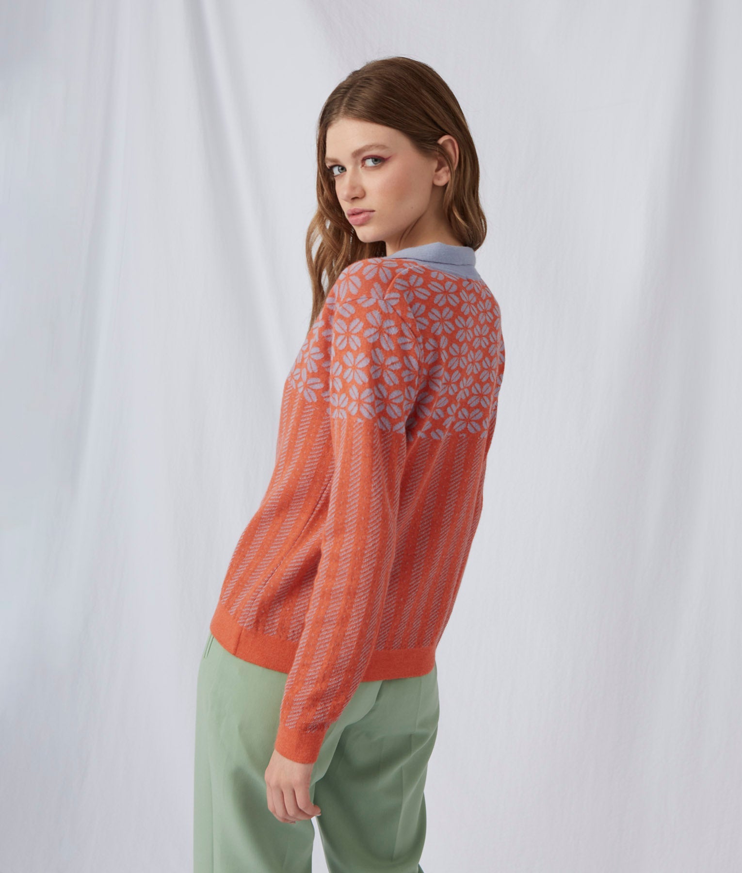 Chompa Flowers & Ribs Polo