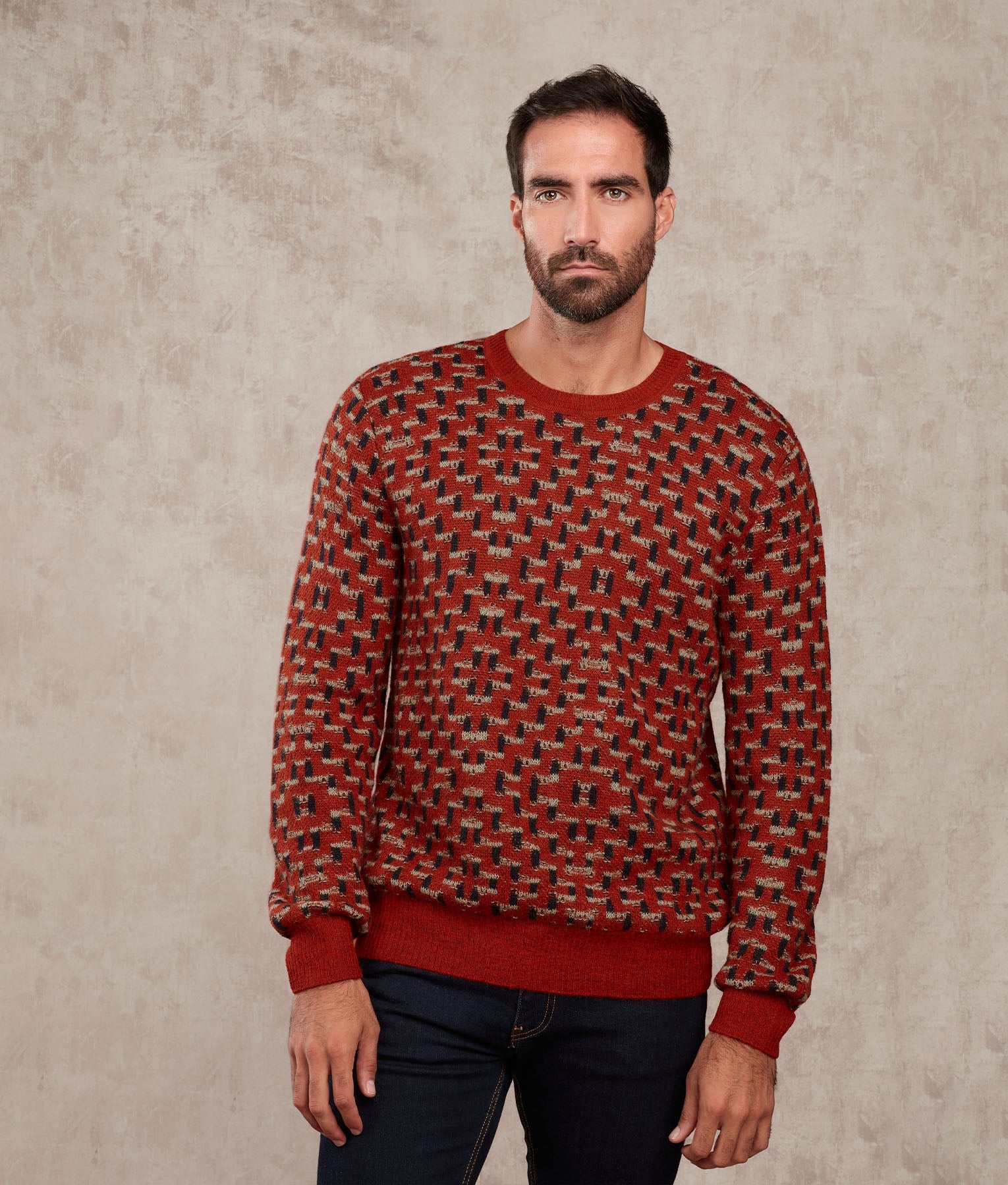 Chompa Jacquard Rombos