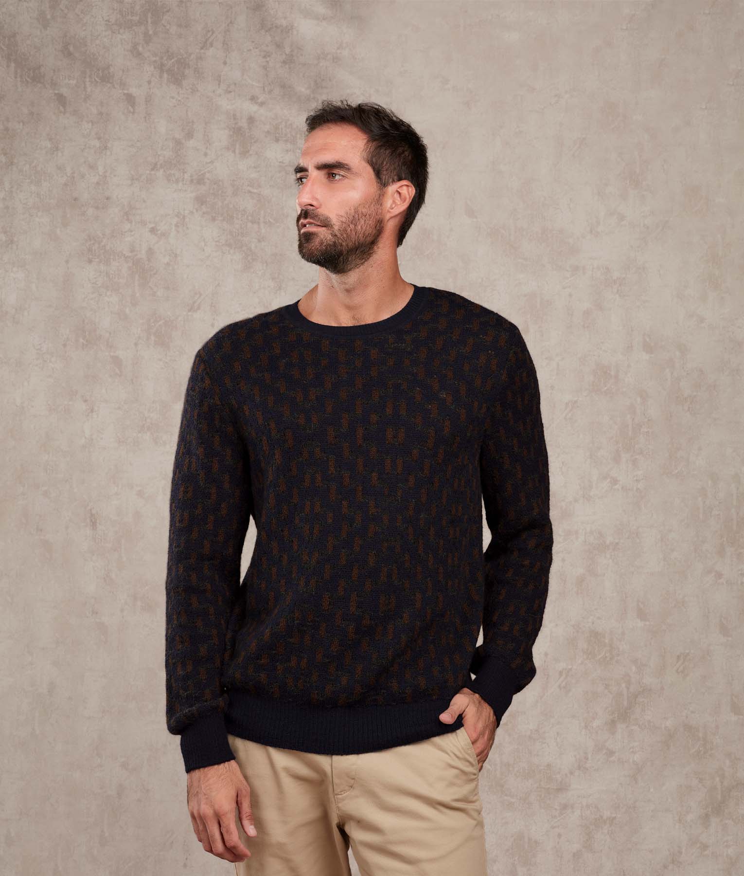 Chompa Jacquard Rombos