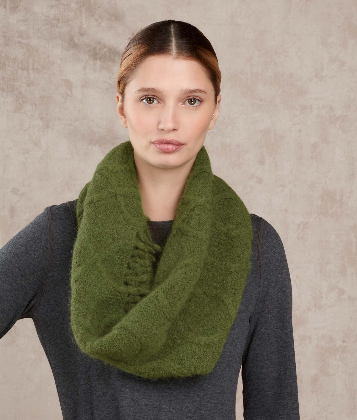 Collar Aran - Bosque Verde