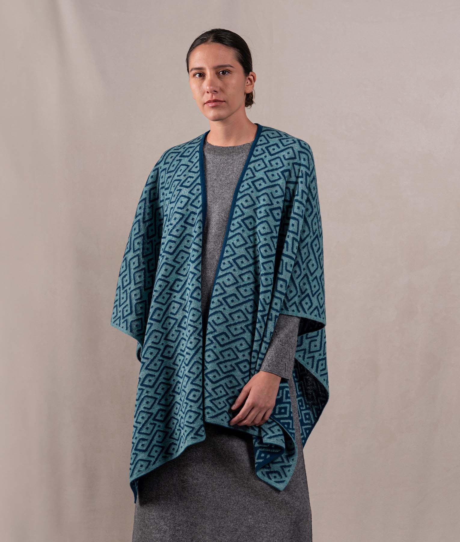 Capa Gala - Azul Celeste Medio Y Azul Petróleo