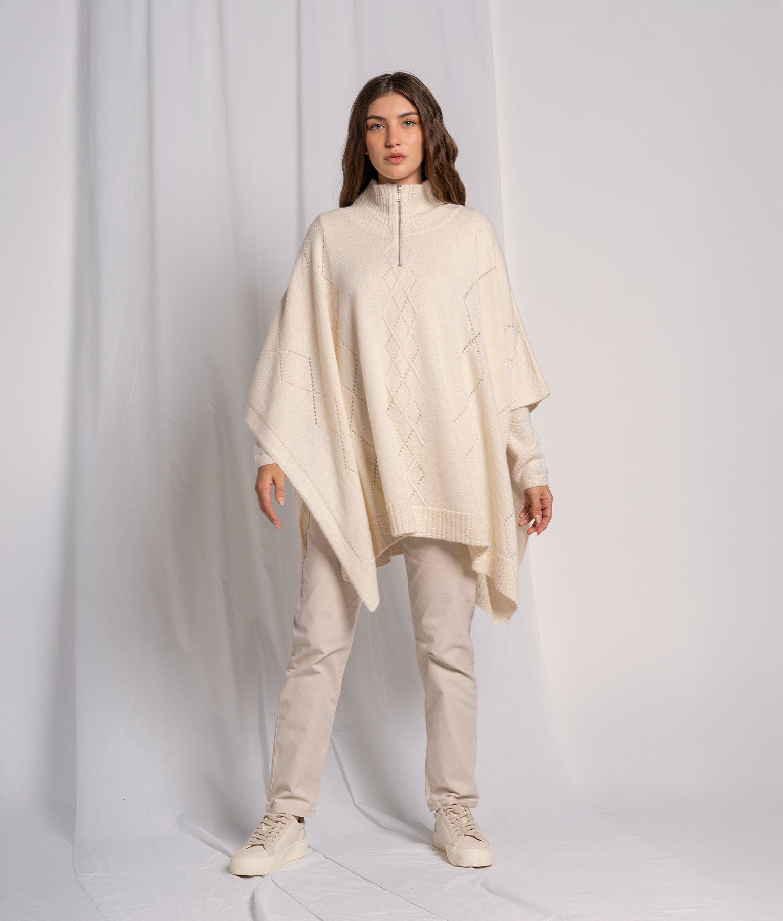 Poncho De Cuello Alto