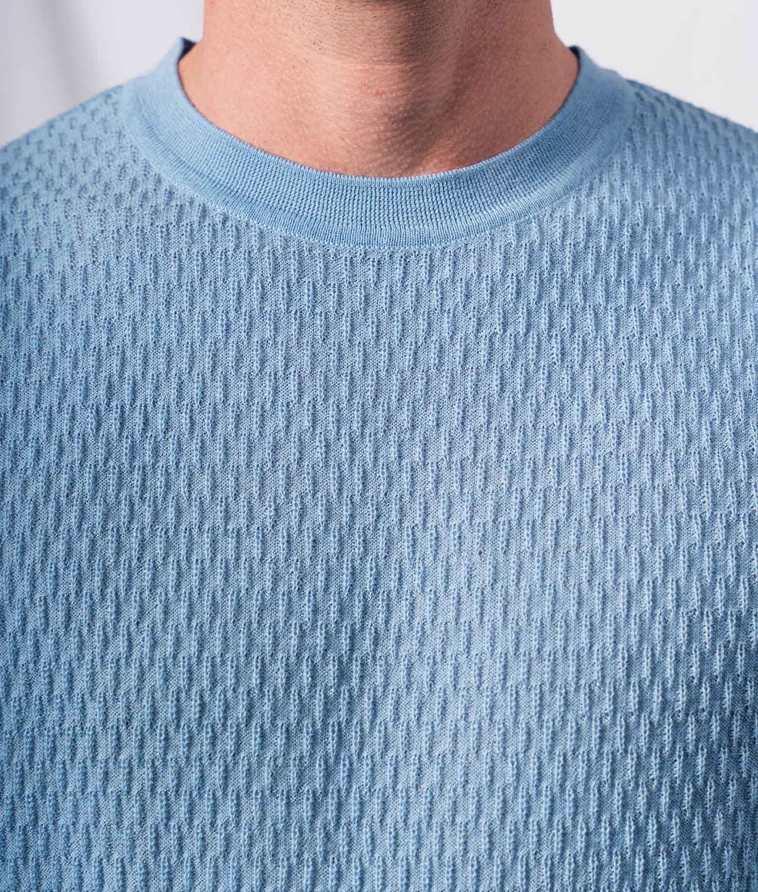 Chompa Esencial The Drops - Celeste Claro