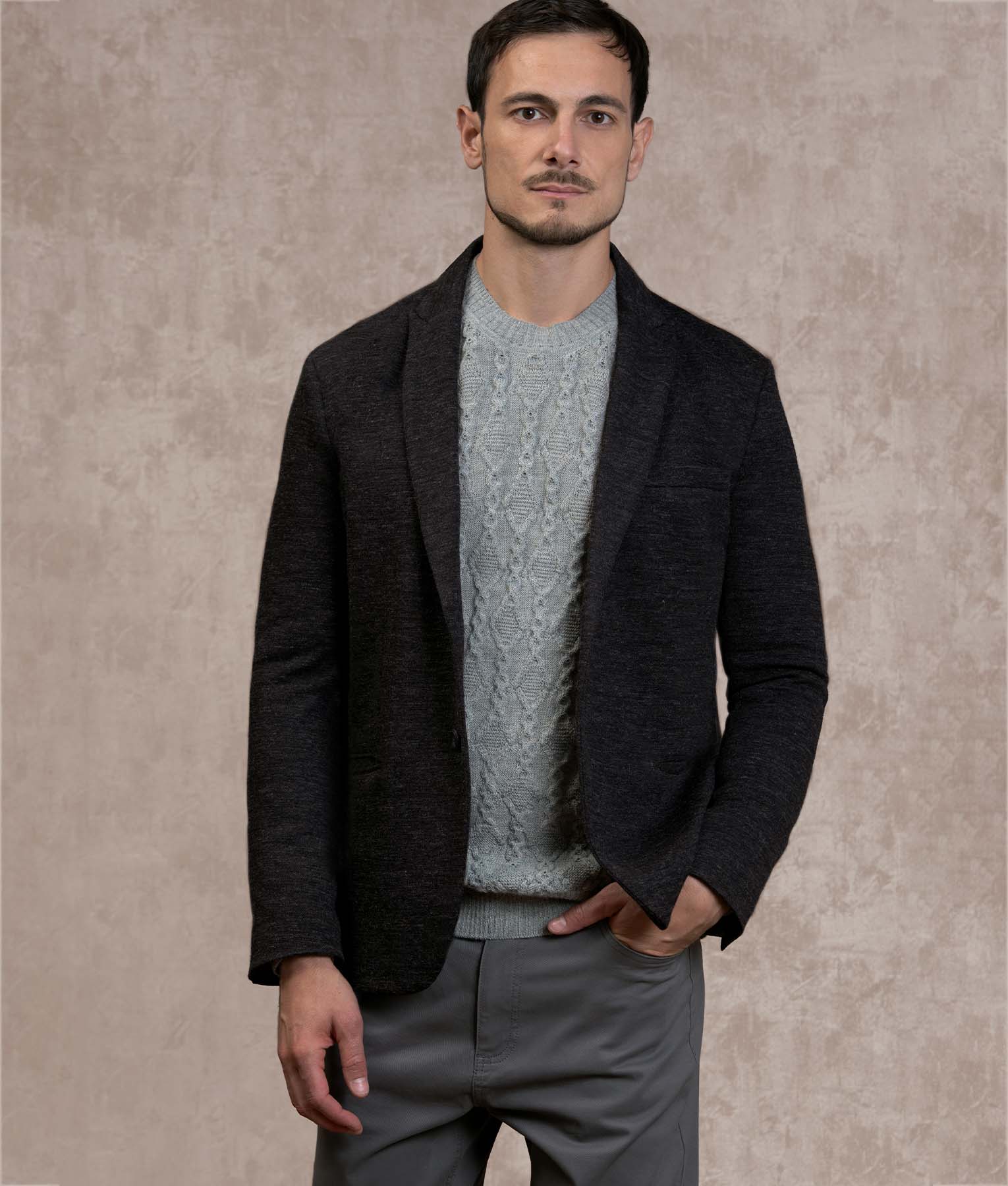Abrigo El Blazer - Negro Pirata
