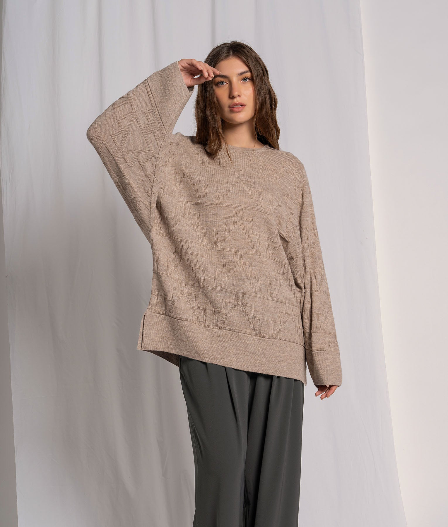 Chompa Jacquard Oversize