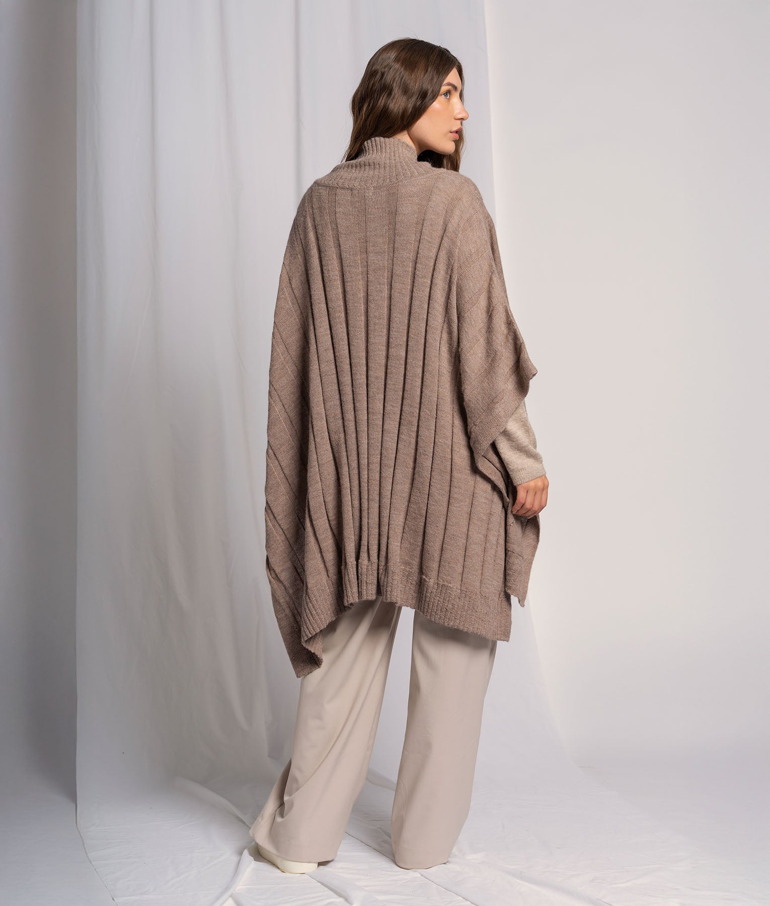 Poncho De Cuello Alto A Medida