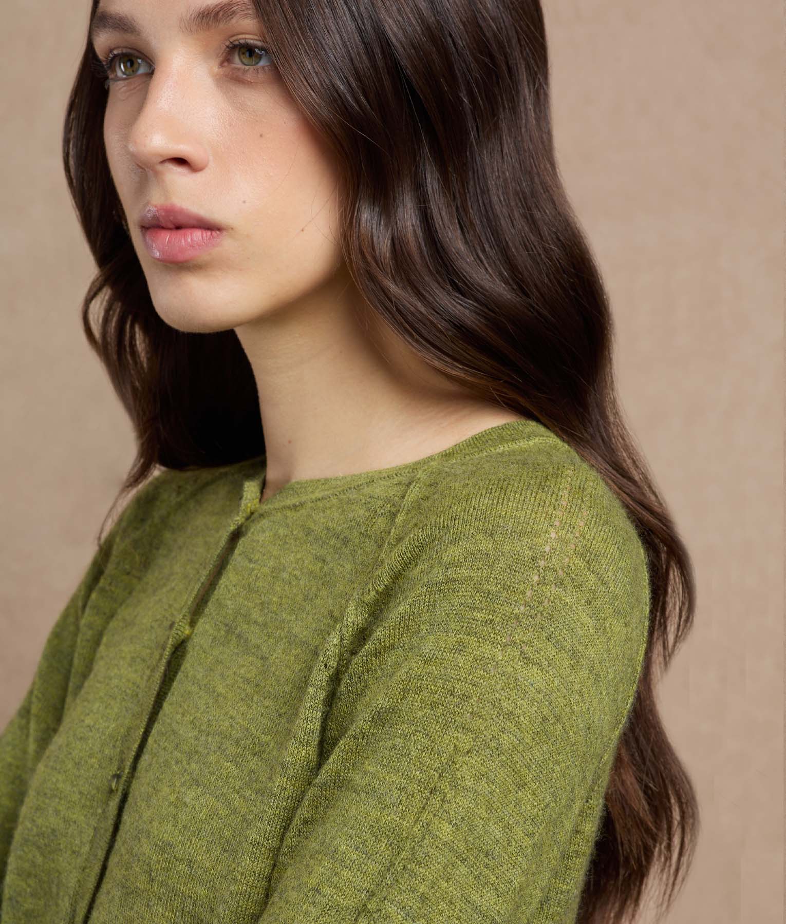 Cardigan Basico Raglan