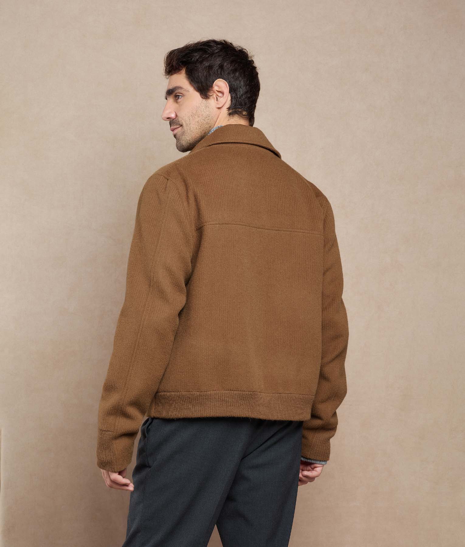 Bikie Men´s Jacket - toasted coconut