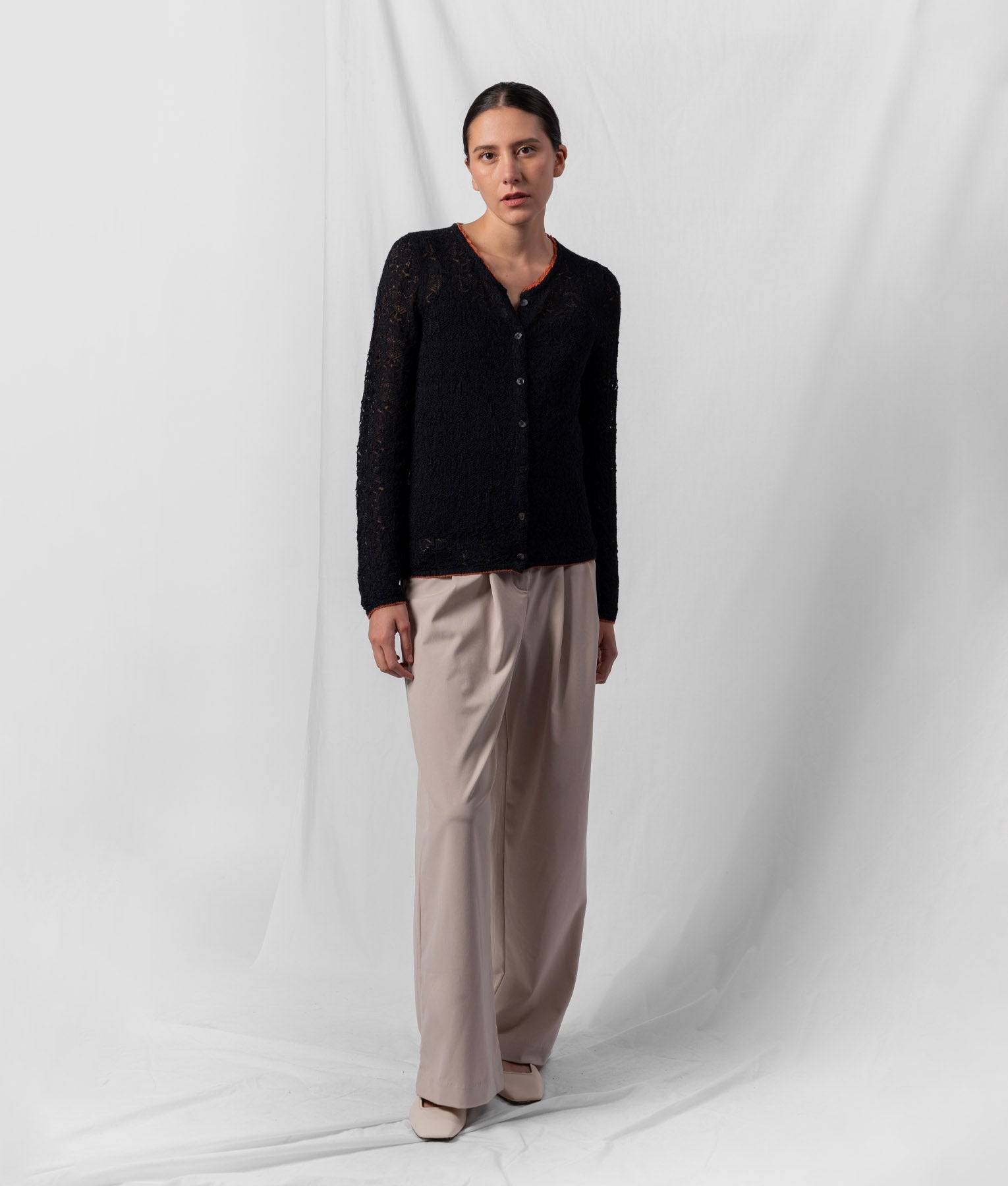 Cardigan El Enlace De Los 30 - Azul Denim Claro Y Azul Grisáceo