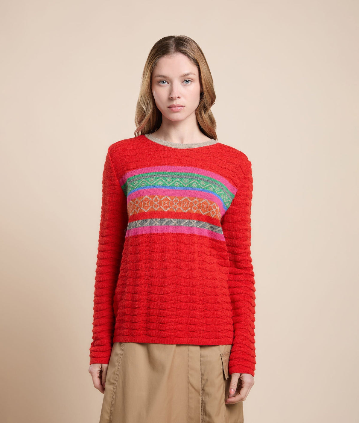 Suéter Ocean de Cuello Redondo