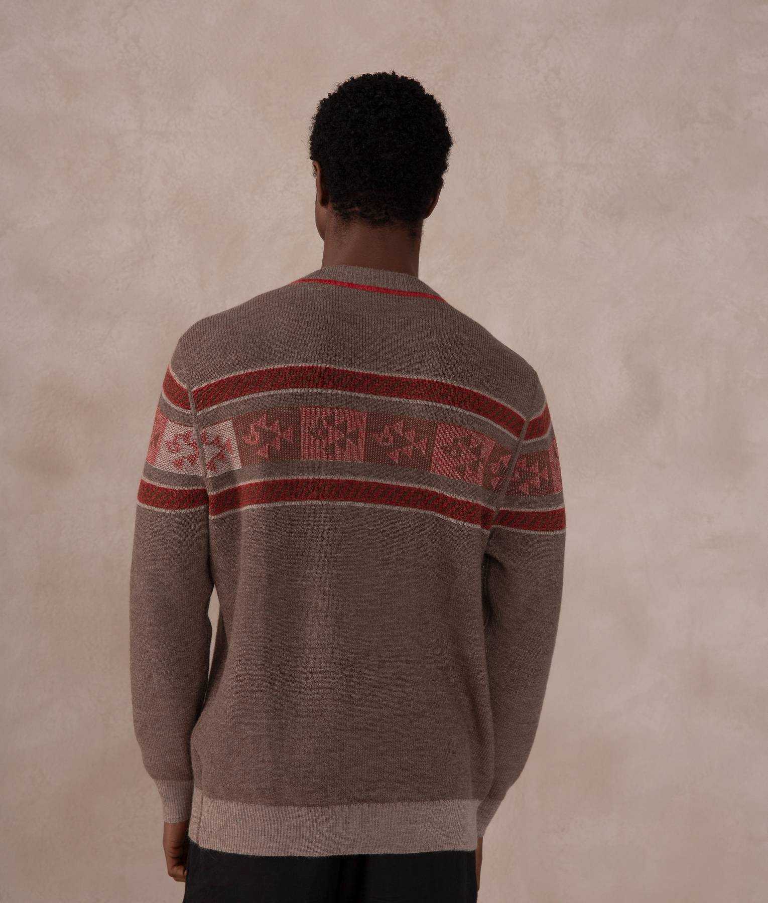 Chompa Ribbed Crew Reversible