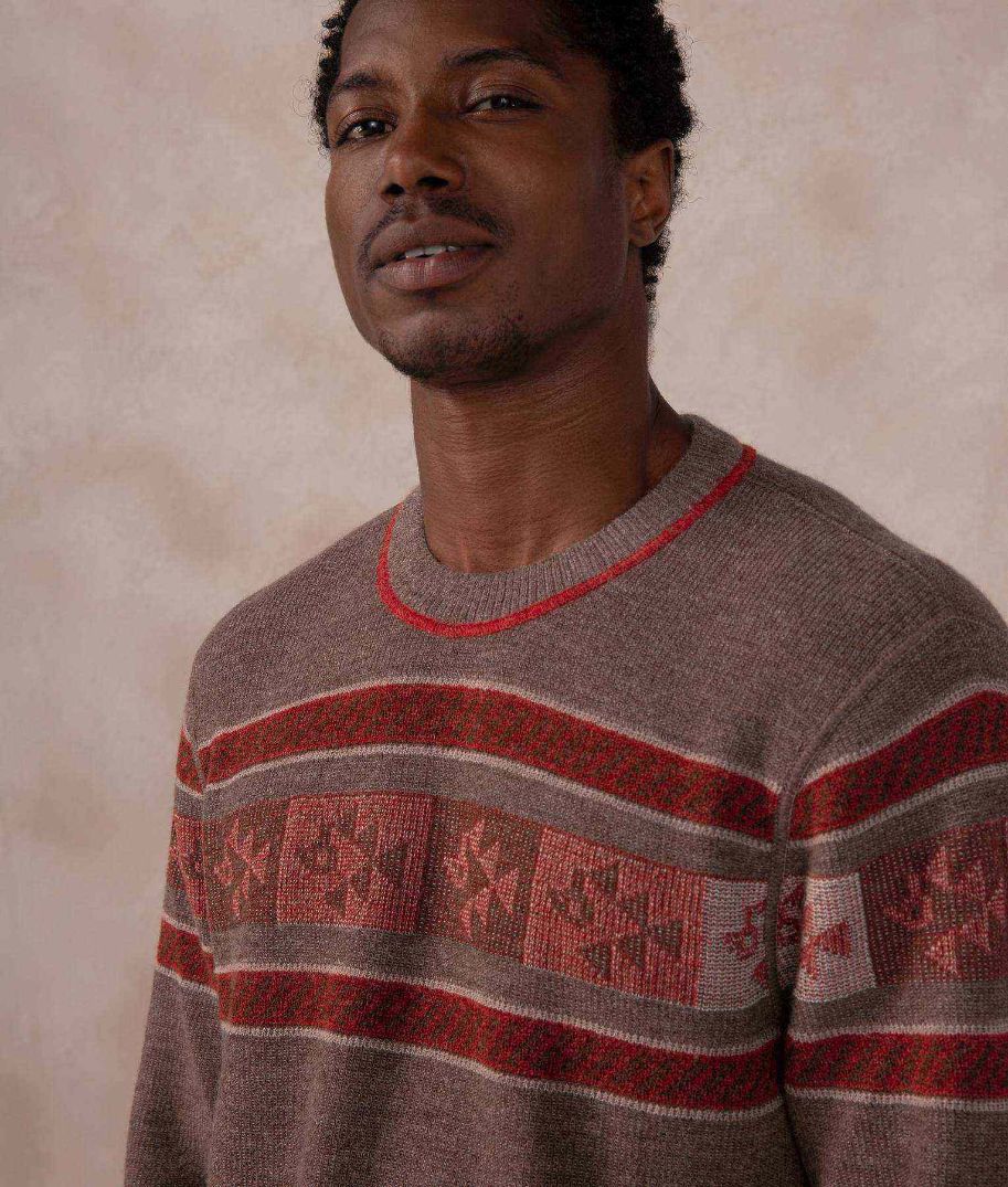 Chompa Ribbed Crew Reversible