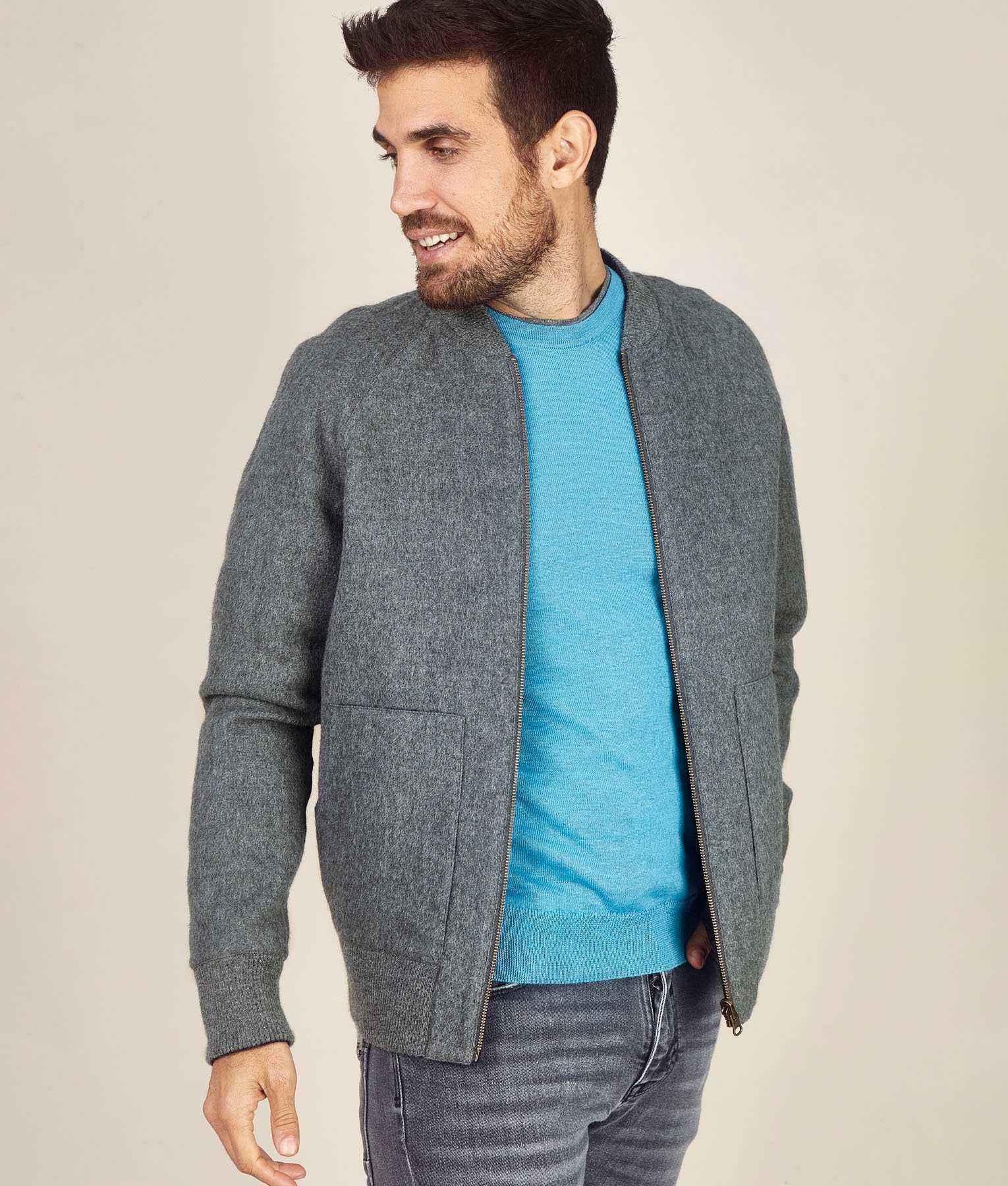 Casaca Bomber Doble Cara