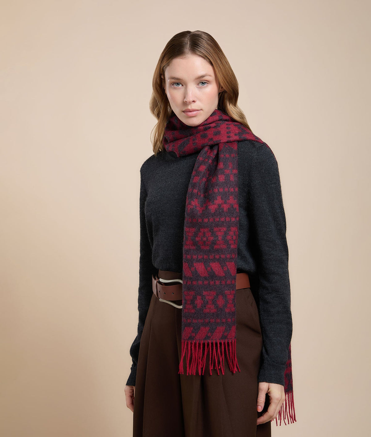 Bufanda Jacquard