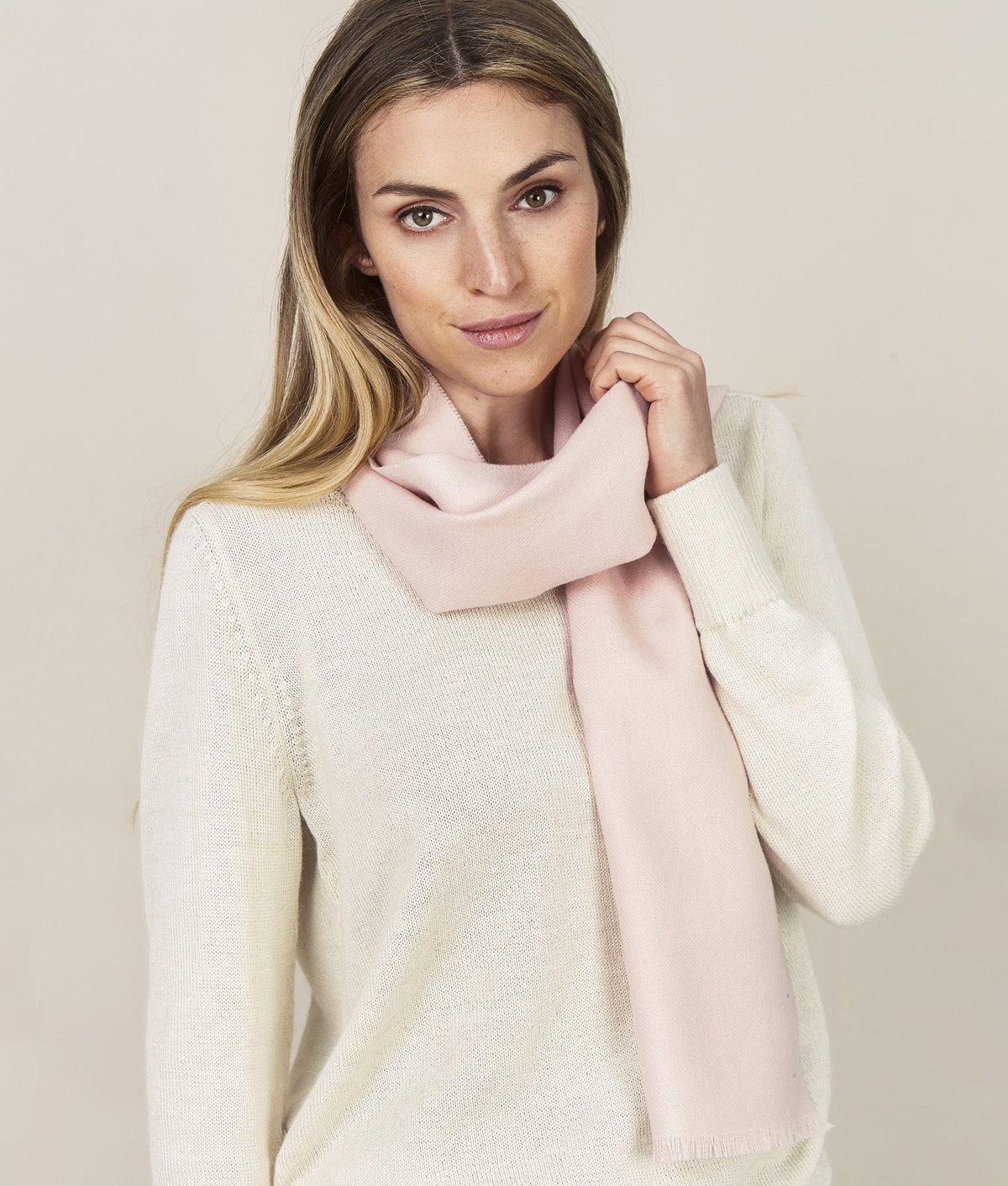 New Fringeless Brushed Scarf