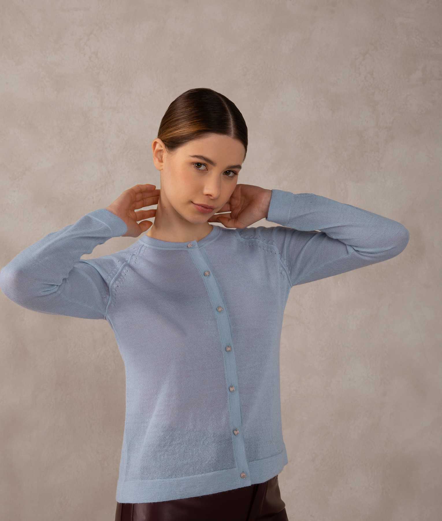 Cardigan Básico Sleeves Raglan