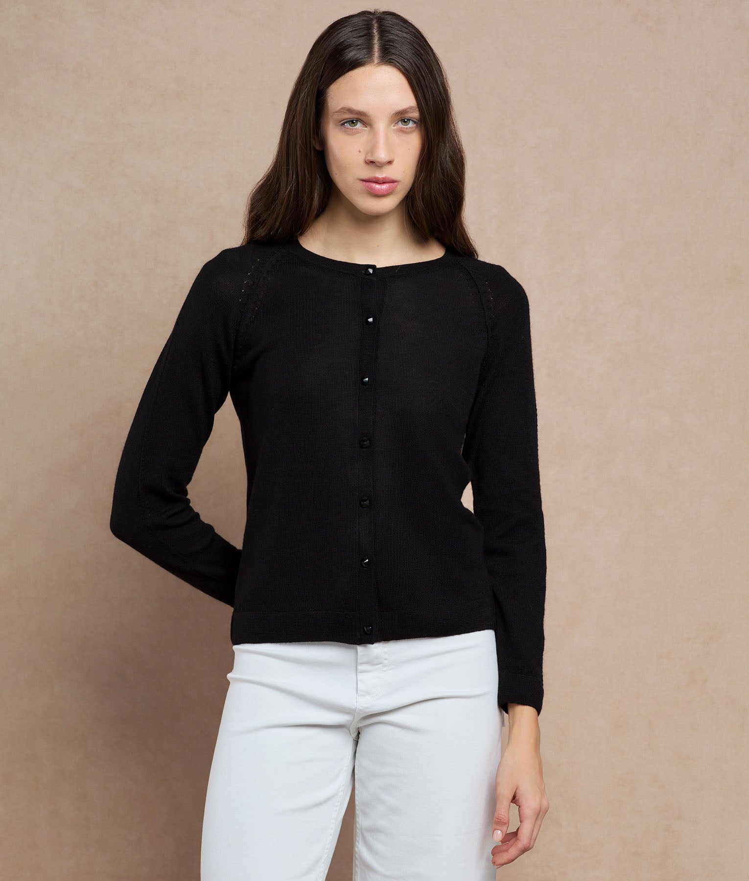 Cardigan Basico Raglan