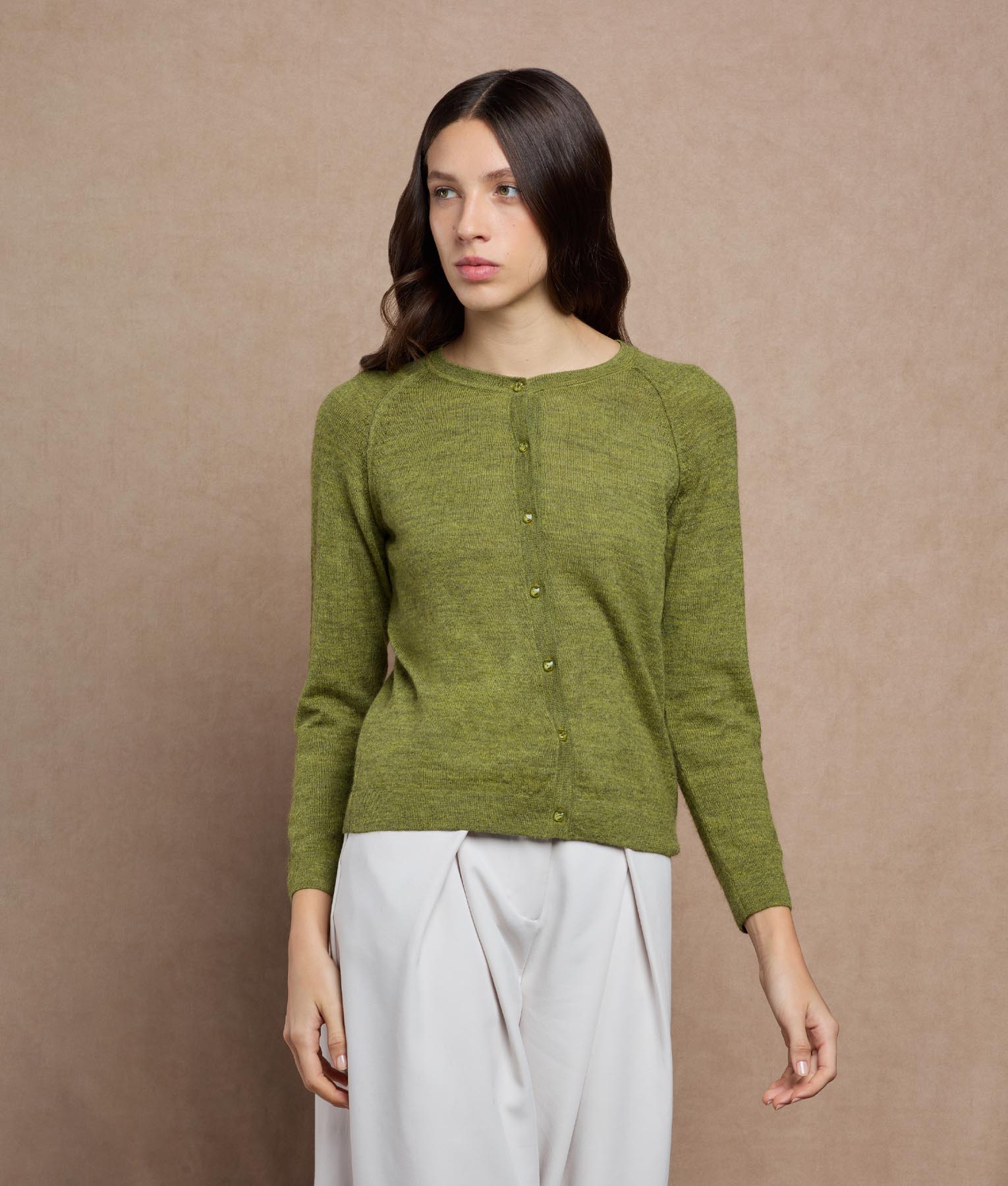 Cardigan Basico Raglan