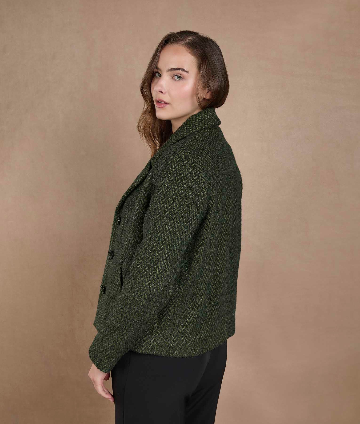 Chaqueta Espigas - Verde intenso