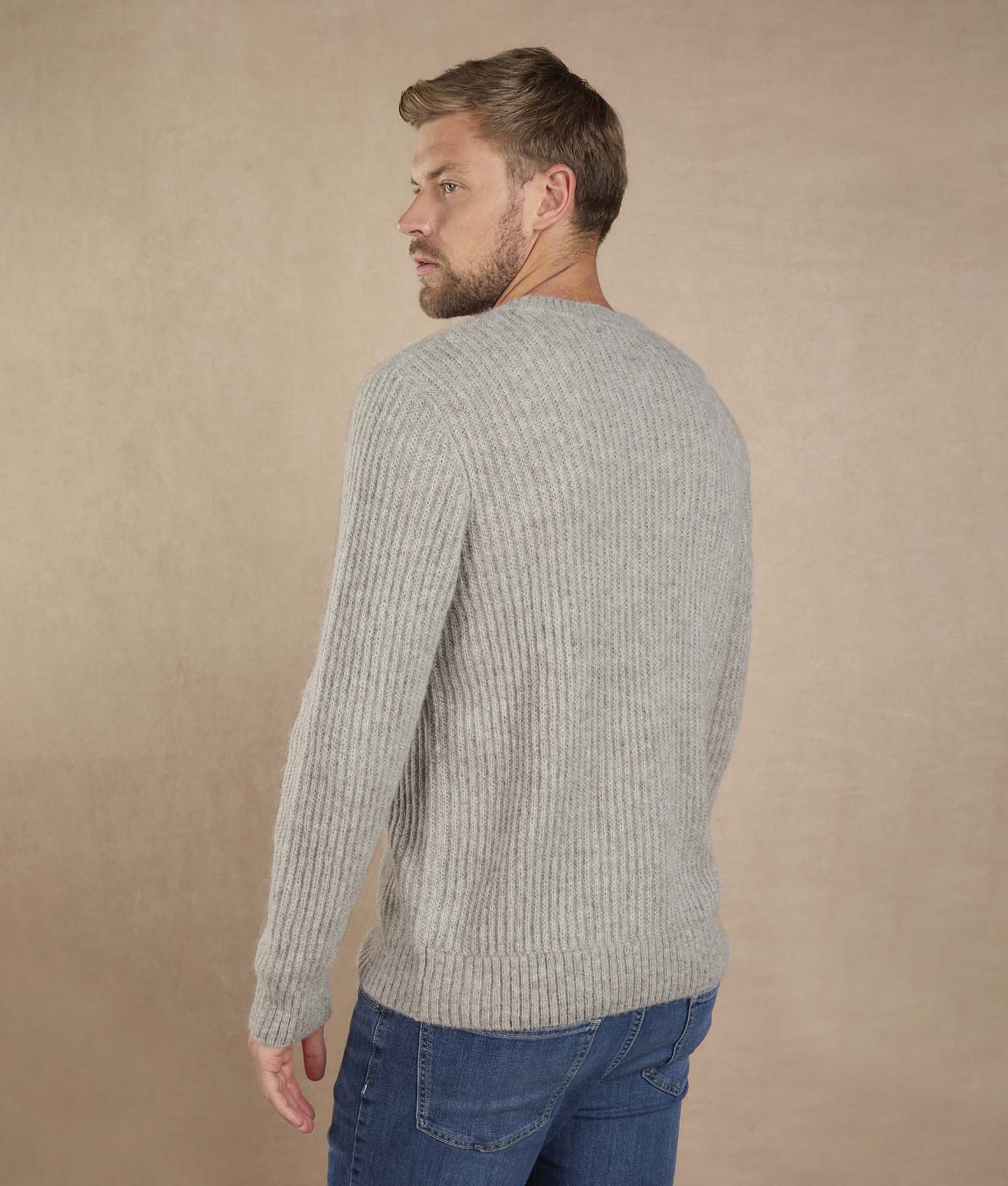 Chompa Luxury Gris Cálido