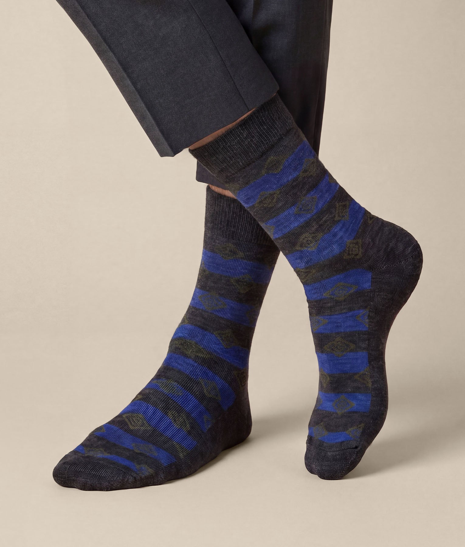 Medias Iconos a rayas para hombre