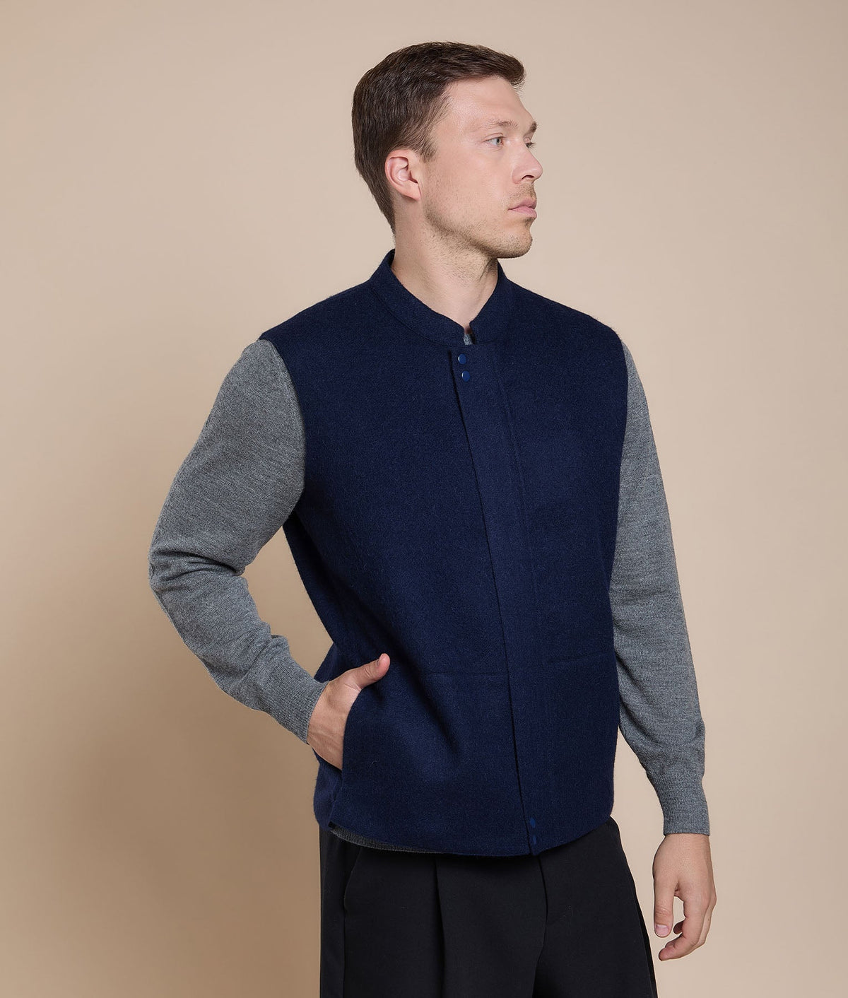 Chaleco Reversible de Hombre